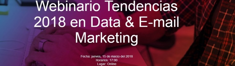 Webinar sobre datos y email marketing