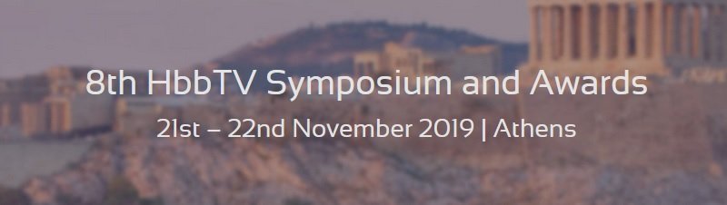 Convocatoria de ponentes para HbbTV Symposium and Awards