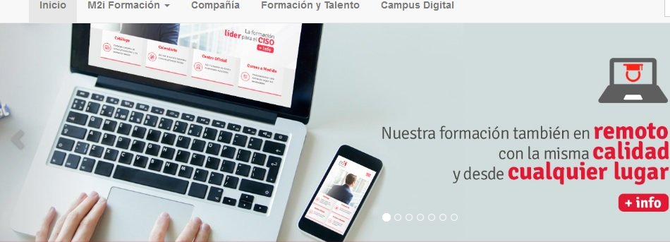 M2i Formación ofrece su catálogo de cursos y certificaciones