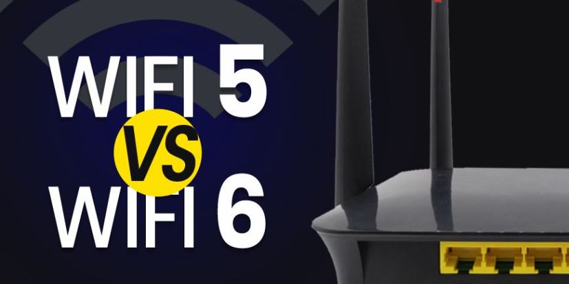 Infografía con las principales diferencias entre el Wi-Fi 5 y el Wi-Fi 6