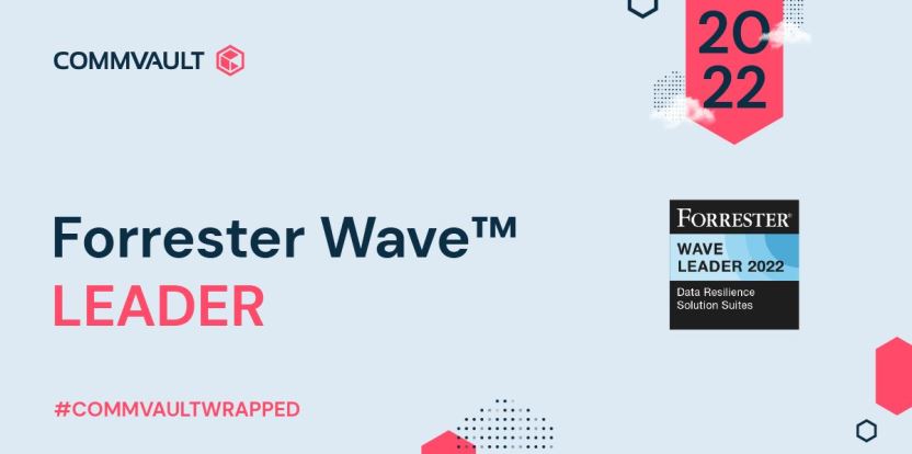 Forrester nombra a Commvault líder en soluciones de resiliencia de datos