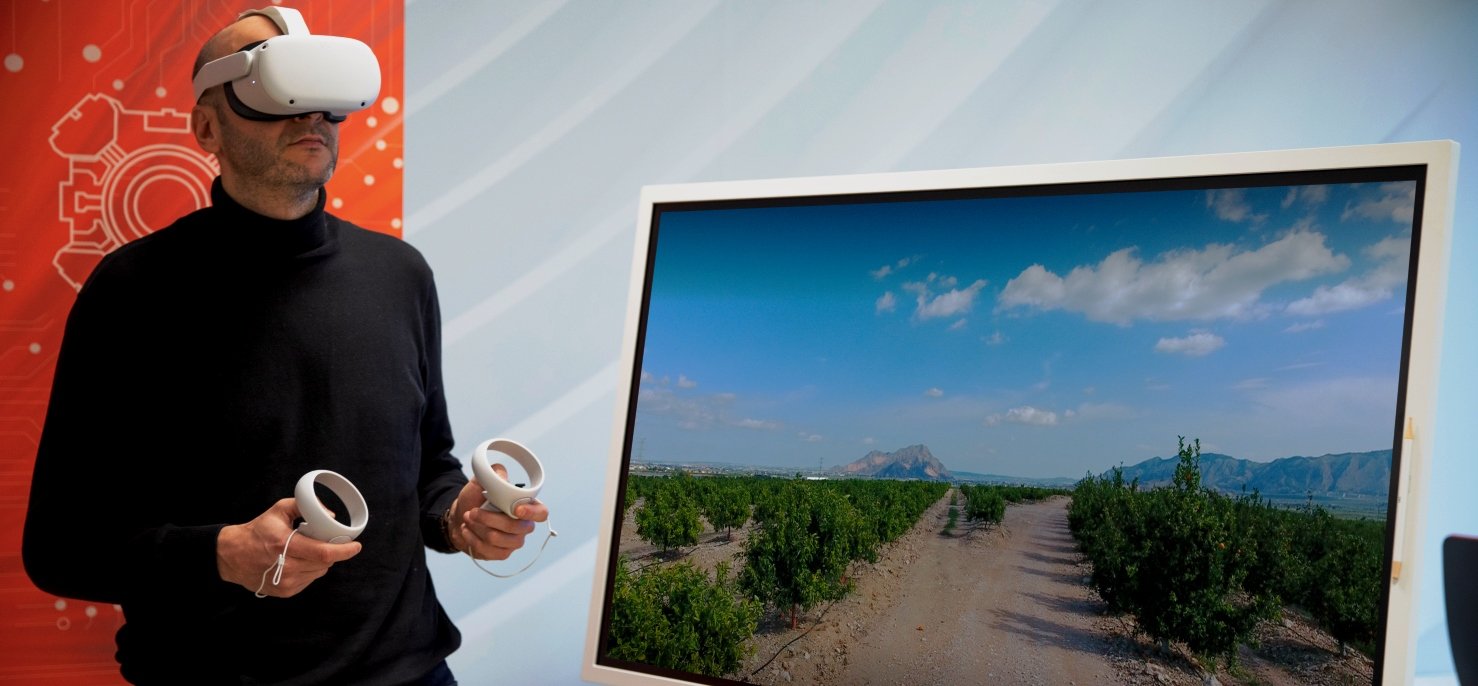 Un dron que viene del metaverso a través del 5G y no sé qué flipadas más