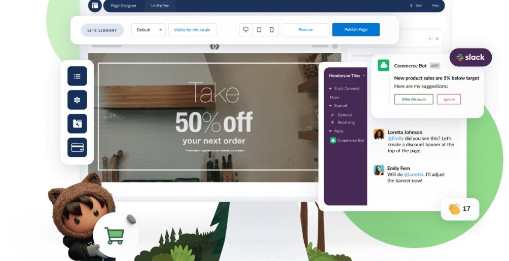 Salesforce y Google impulsan el comercio local