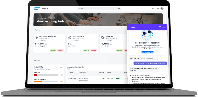 SAP anuncia el asistente de IA generativa Joule