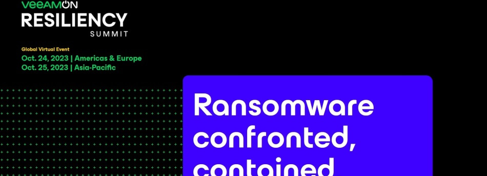 Cómo vencer al ransomware, en VeeamON Resiliency Summit