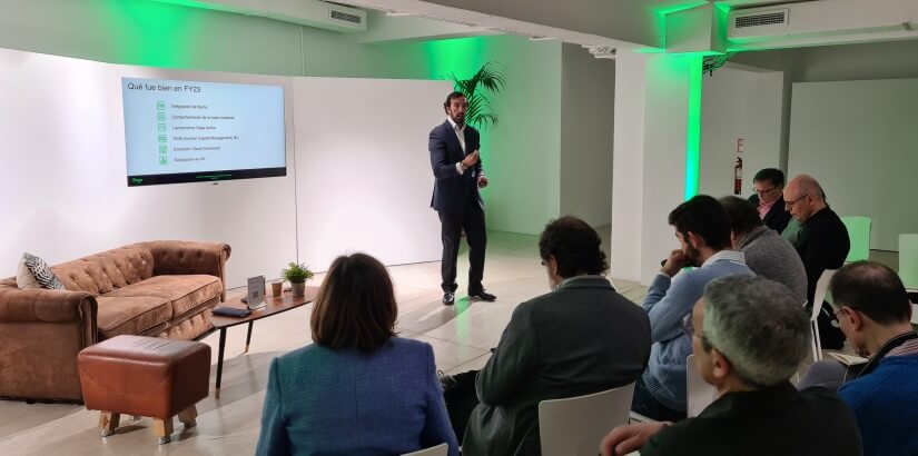 Sage saca músculo y presenta su estrategia 2024