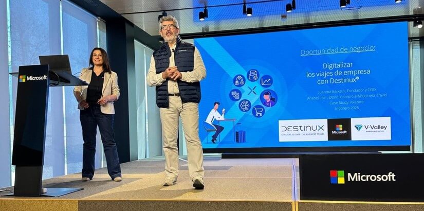 Destinux presentó su solución ERP integrada con Microsoft y distribuida por V-Valley