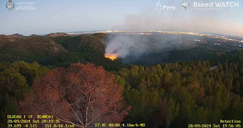 UnaBiz y Pyro despliegan tecnología IoT en Valencia para prevenir incendios forestales