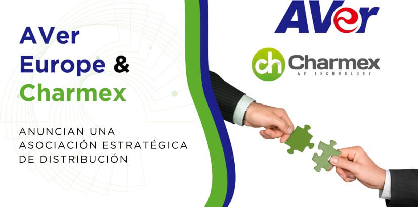Charmex se convierte en distribuidor oficial de AVer Europe en España
