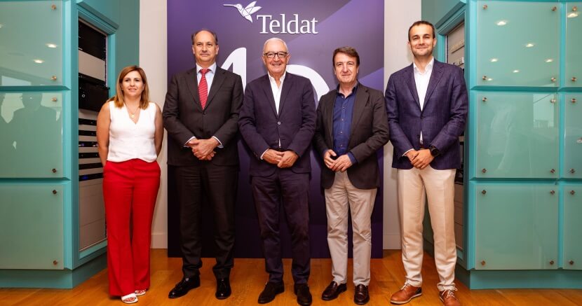 Teldat conmemora su cuarenta aniversario en la conectividad y la ciberseguridad