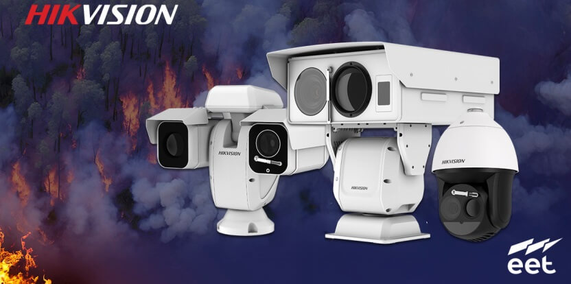 EET incorpora las cámaras térmicas con IA para detección temprana de incendios forestales de Hikvision