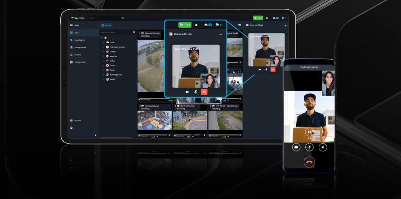 Genetec integra comunicaciones de audio en Security Center SaaS