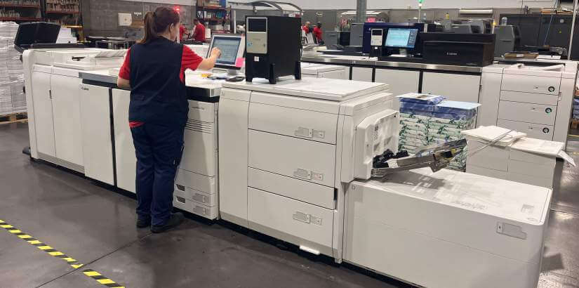 Esment renueva y amplía su parque de impresión digital con Canon