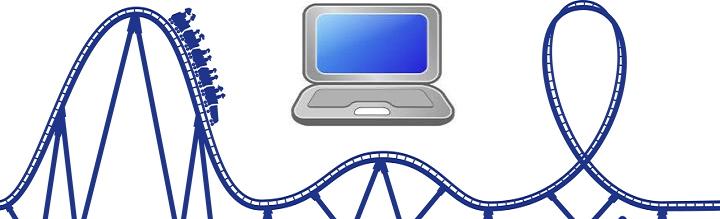 La montaña rusa de las ventas de PC