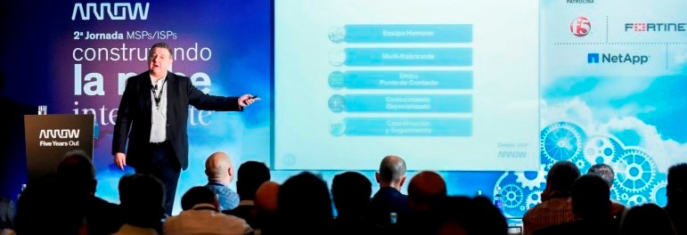 Éxito de la Segunda Jornada Exclusiva de Arrow Iberia para MSPs e ISPs en España