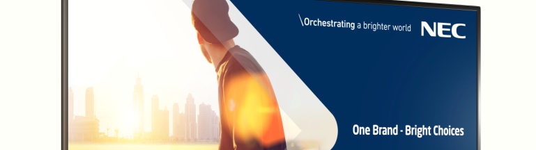 NEC mostrará en ISE 2017 sus novedades en soluciones visuales