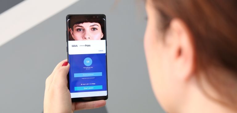 Samsung lleva la biometría a BBVA