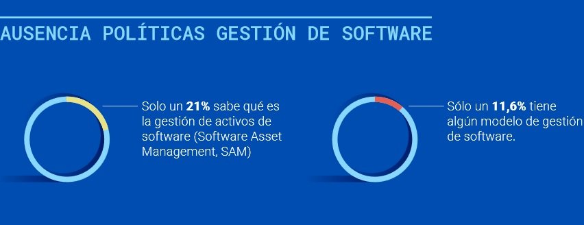 Escasa gestión eficiente del software en Pymes