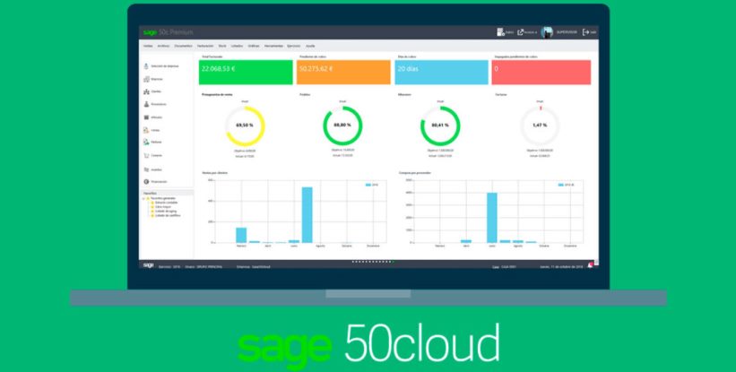 Sage ofrece gratuitamente la solución de gestión Sage 50cloud