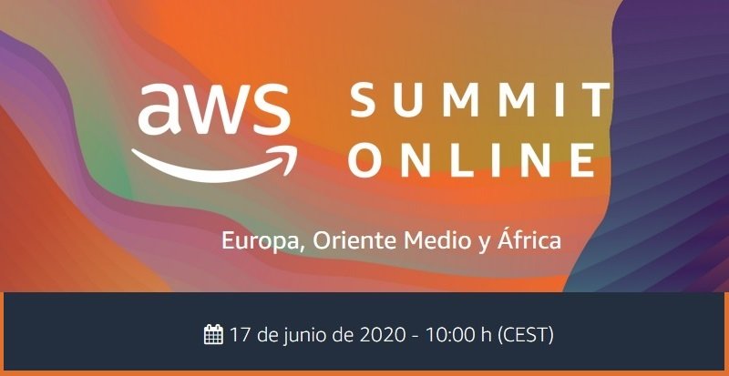 Formación sobre la nube en el AWS Summit Online