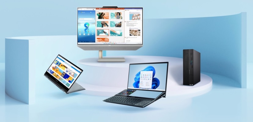 ASUS se asocia con Microsoft para la actualización a Windows 11