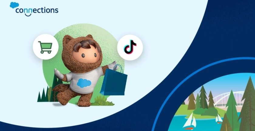 Salesforce se asocia con TikTok para mejorar la experiencia de compra en la red social