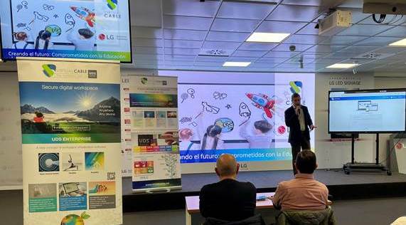 LG y Virtual Cable presentan al canal su solución conjunta para Educación