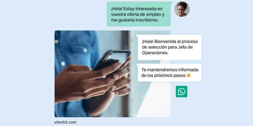 El software de selección Viterbit se integra con WhatsApp