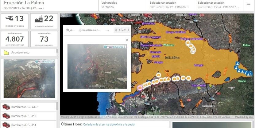 Tecnología geoespacial para hacer frente a emergencias