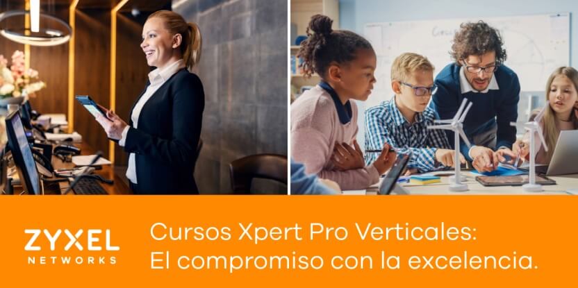 Nuevos cursos de formación Zyxel Xpert Pro para los sectores Hotelero y Educativo