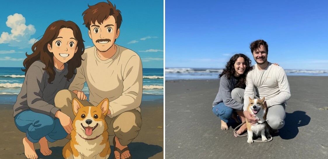 Sobre la moda de los selfies de anime con inteligencia artificial y sus riesgos