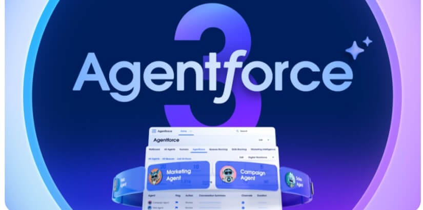 Salesforce lanza Agentforce 3, con más visibilidad y control para ampliar la implementación de agentes de IA
