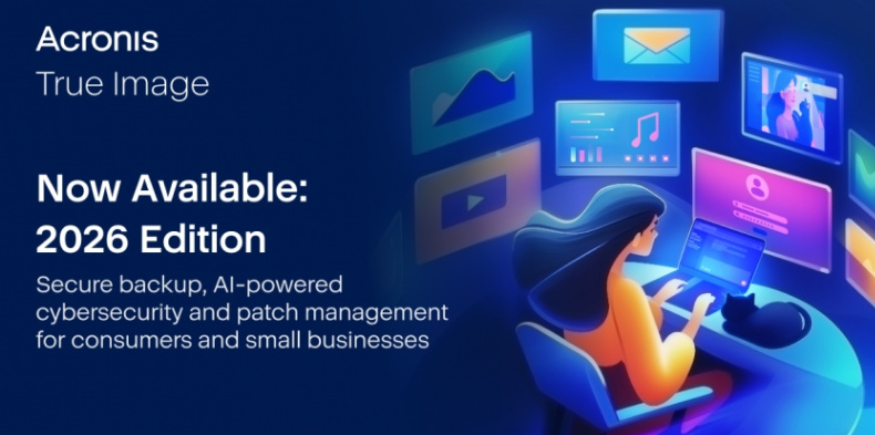 Disponible Acronis True Image 2026