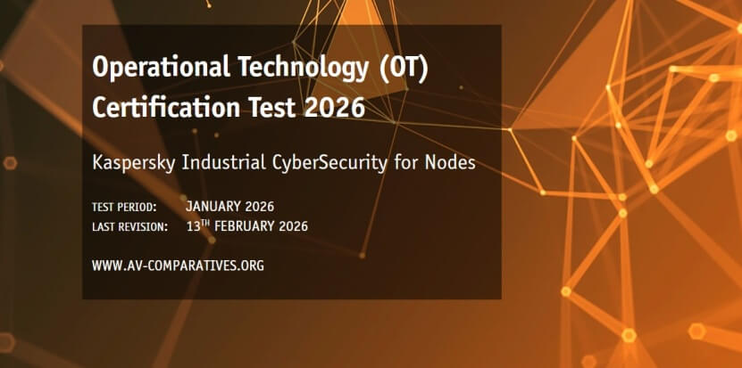 Reconocimiento para Kaspersky Industrial CyberSecurity