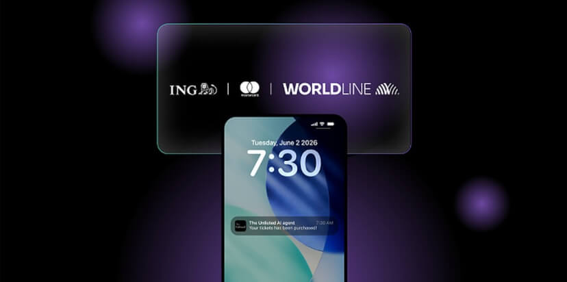 ING y Worldline ejecutan el primer pago europeo con un agente de inteligencia artificial junto a Mastercard
