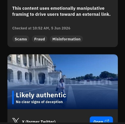 Herramienta de Bitdefender para la detección de deepfakes