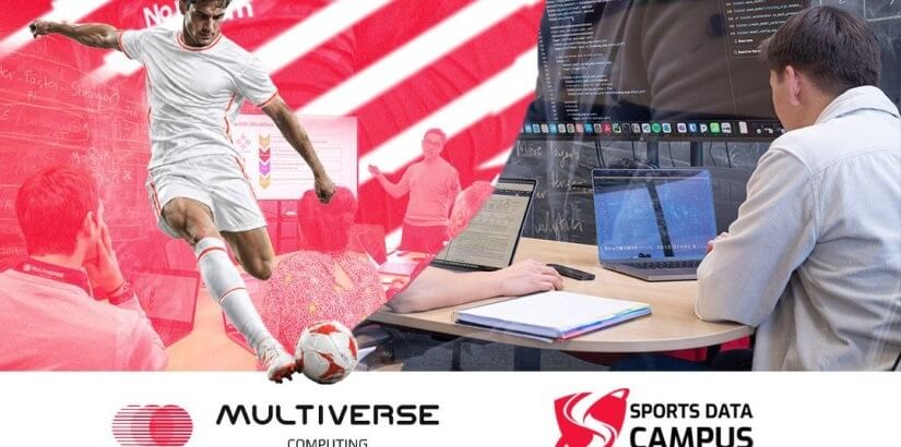 Acuerdo de Sports Data Campus y Multiverse Computing para introducir la la inteligencia artificial avanzada en el fútbol