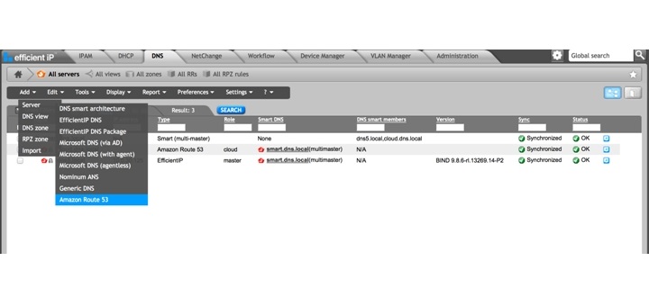 EfficientIP presenta SOLIDserver DNS Cloud