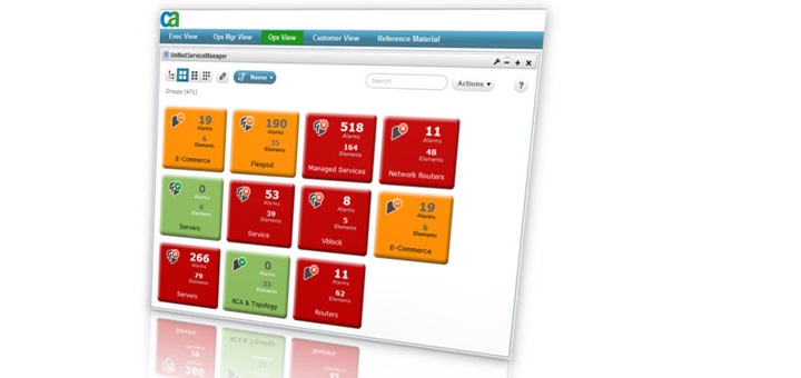 CA Unified Infrastructure Management incorpora funciones mejoradas de análisis, alertas y soporte para servicios cloud