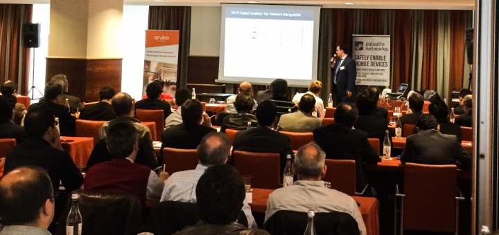 350 partners y clientes de Aruba Networks  han asistido a su Roadshow 2014 en Iberia