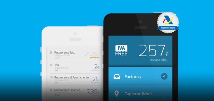 La Agencia Tributaria homologa la solución móvil IVA Free como emisora de facturas digitales certificadas