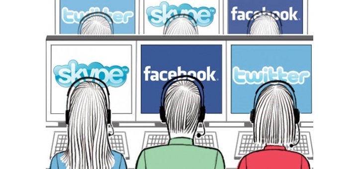 La atención al cliente es cada vez más multicanal