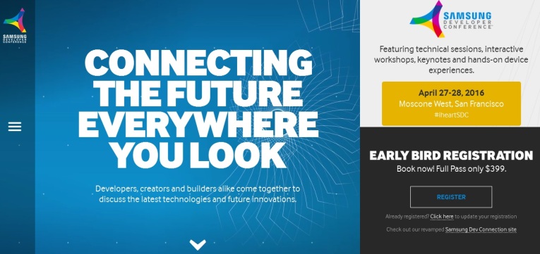 Conferencia de Desarrolladores de Samsung 2016