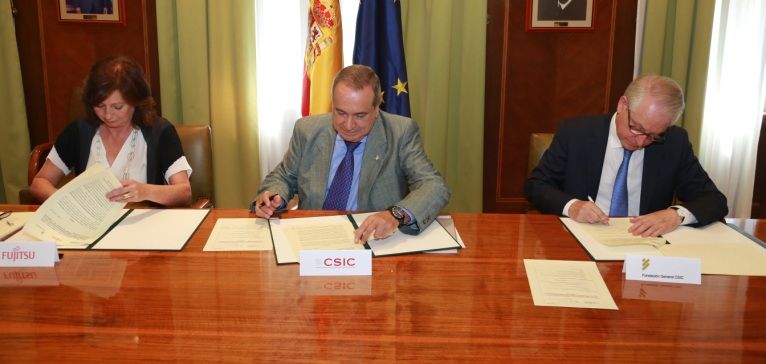 Fujitsu, CSIC y la Fundación General CSIC impulsan la investigación e innovación en transformación digital