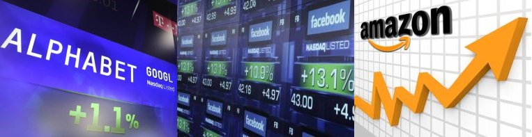 Google, Facebook y Amazon obtienen grandes crecimientos